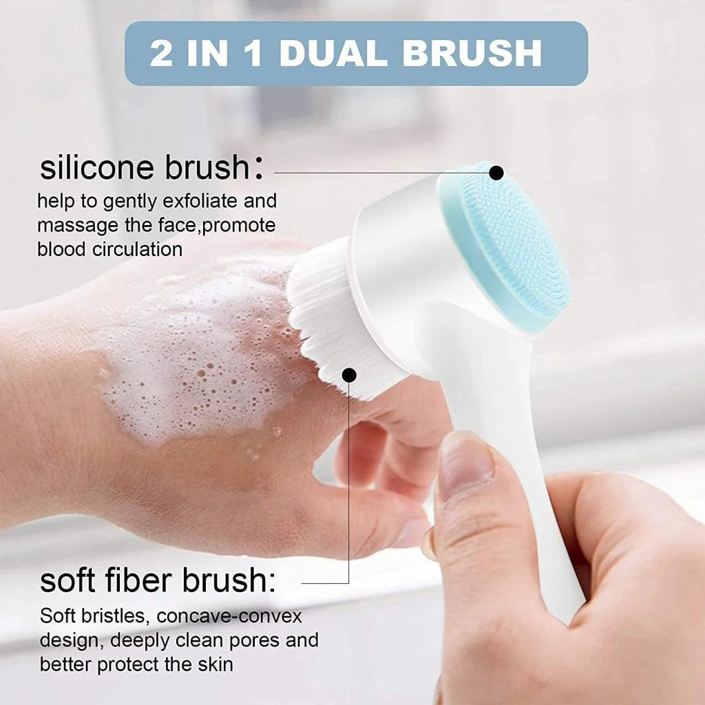 Silicone Face Cleansing Brush | Deep Clean & Glow
