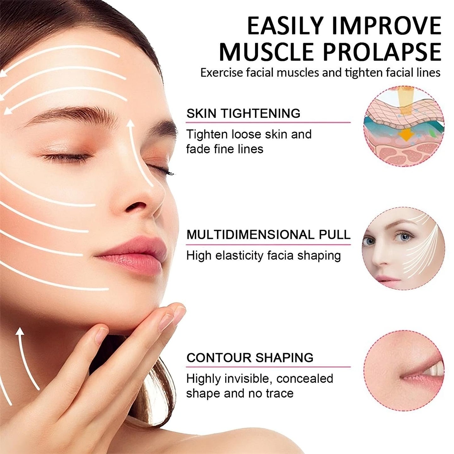 Anti-Wrinkle Lifting Patches | Instant Face Lift